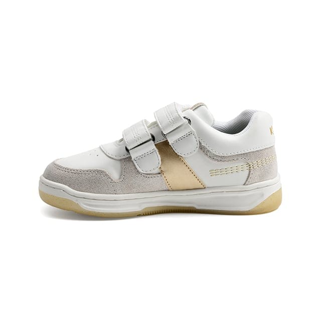 Kickers Kalido girls White silver gold  Sneakers 910869 -30+32