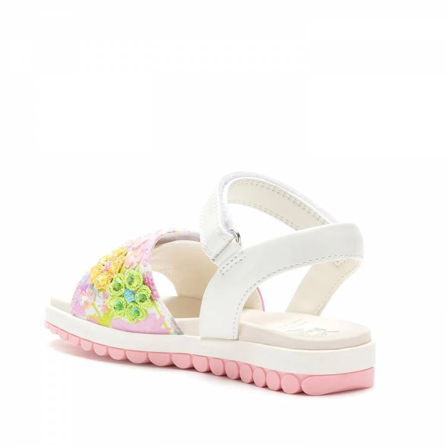Lelli Kelly White Kids' Sandals with Synthetic Leather Upper LKCD4890-BI02