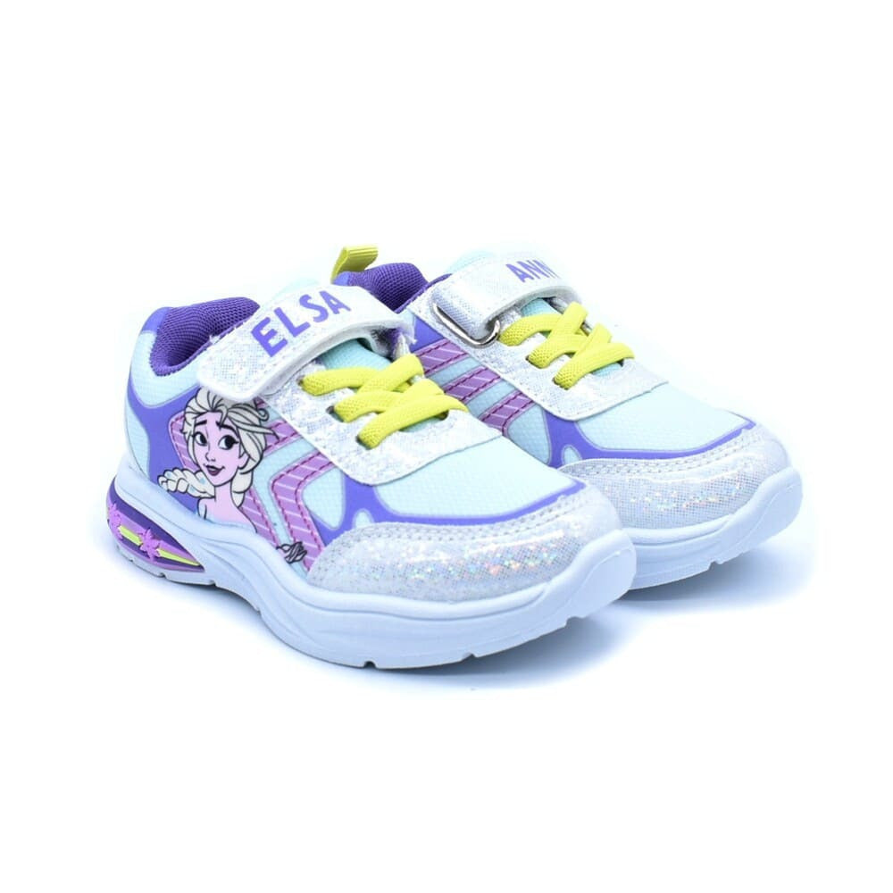 Frozen Light-Up Twin Sports sneakers for girls with Elsa & Anna 014675