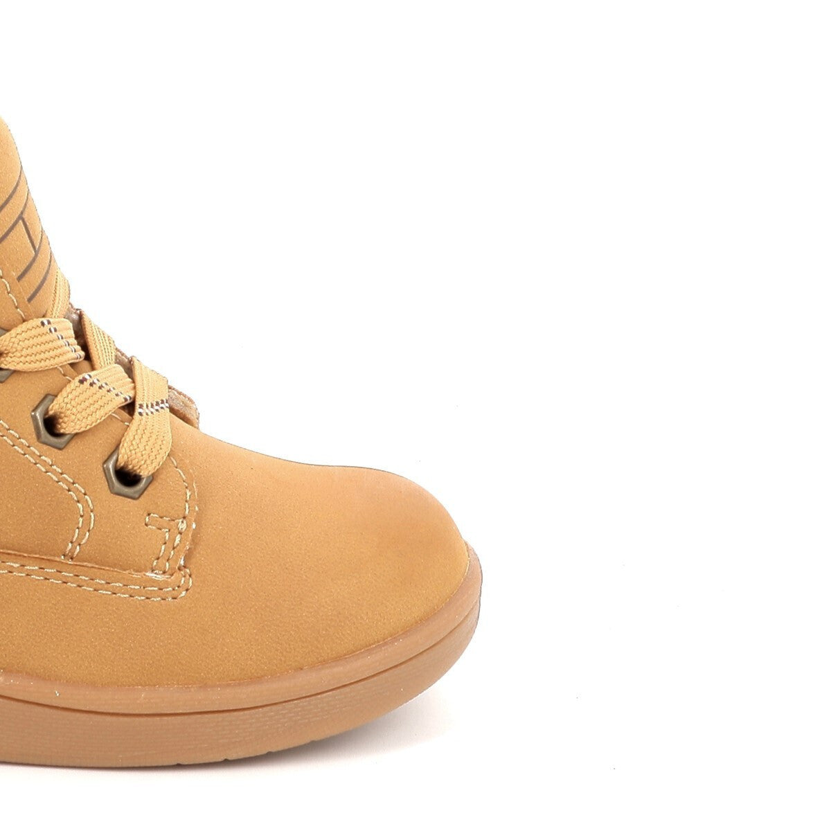 Tommy Hilfiger Kids' Brown Lace-Up Boots: Warm Fleece Lined Synthetic Leather