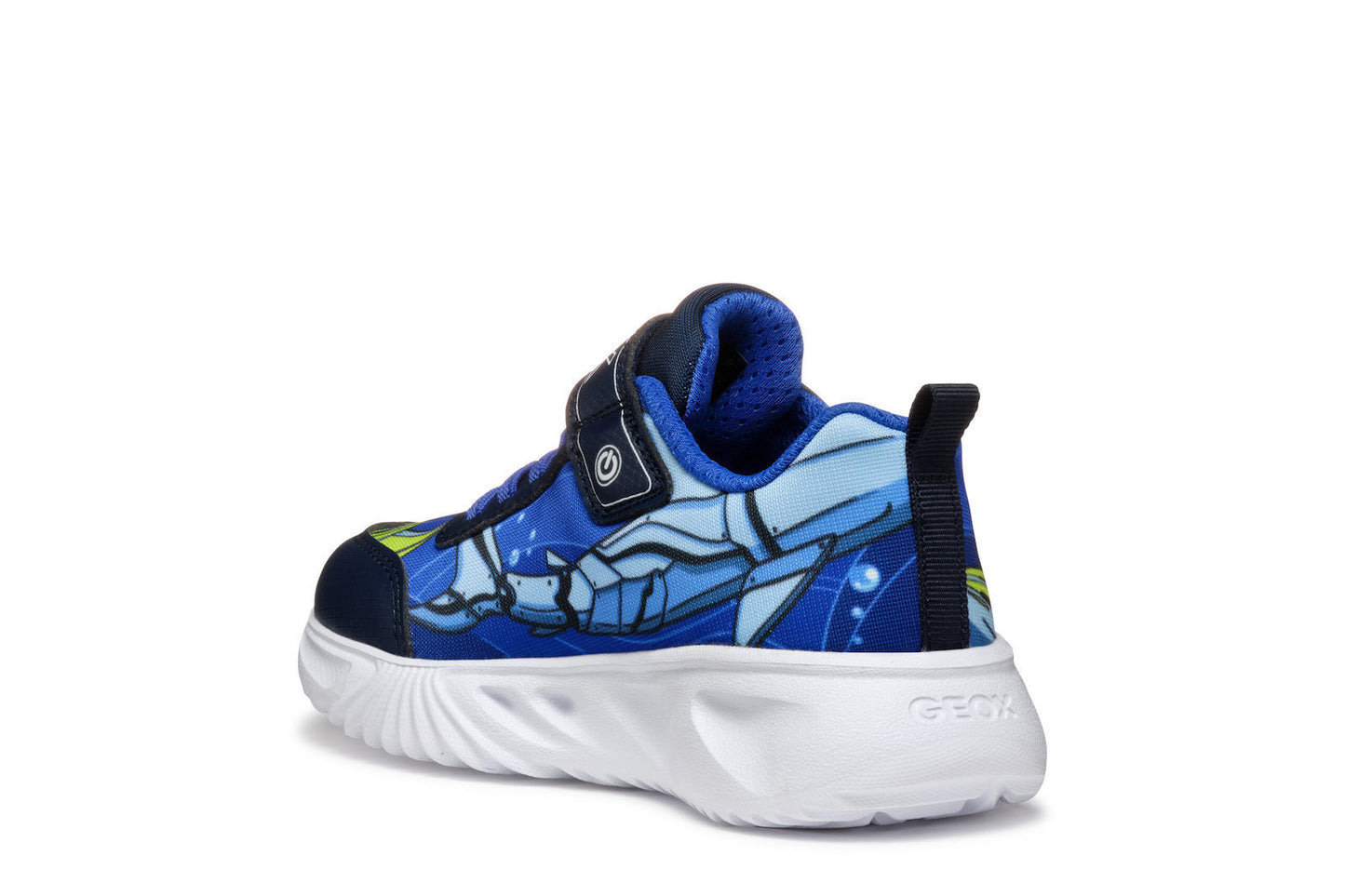 Geox Boy's light-up Sneakers and Breathable Waterproof Sole J45DZB