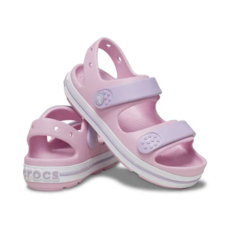 Crocs Crocband Cruiser  Girls Sandals: Secure Straps, Toe Bumper. Lavender. 209423 - 209424
