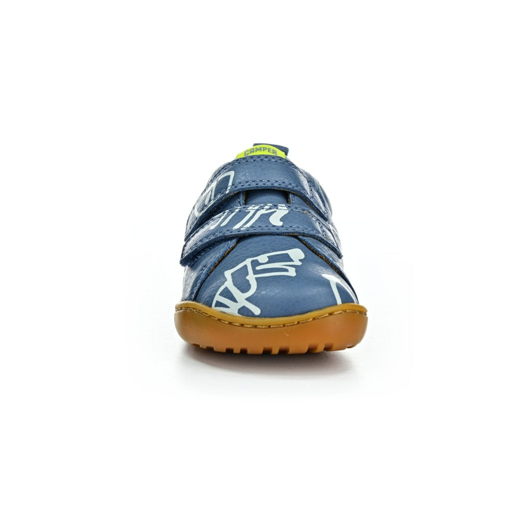 Camper Peu Cami TWS Multicolour Kids' Barefoot Sneakers with Velcro