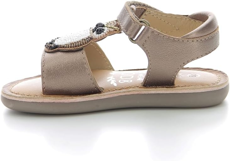 Cloonimals MOD8 Adjustable Brown Baby Girl Sandals – Soft Comfort