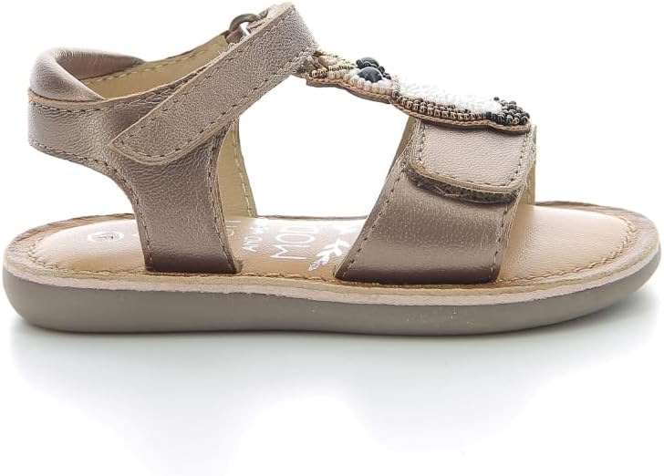 Cloonimals MOD8 Adjustable Brown Baby Girl Sandals – Soft Comfort