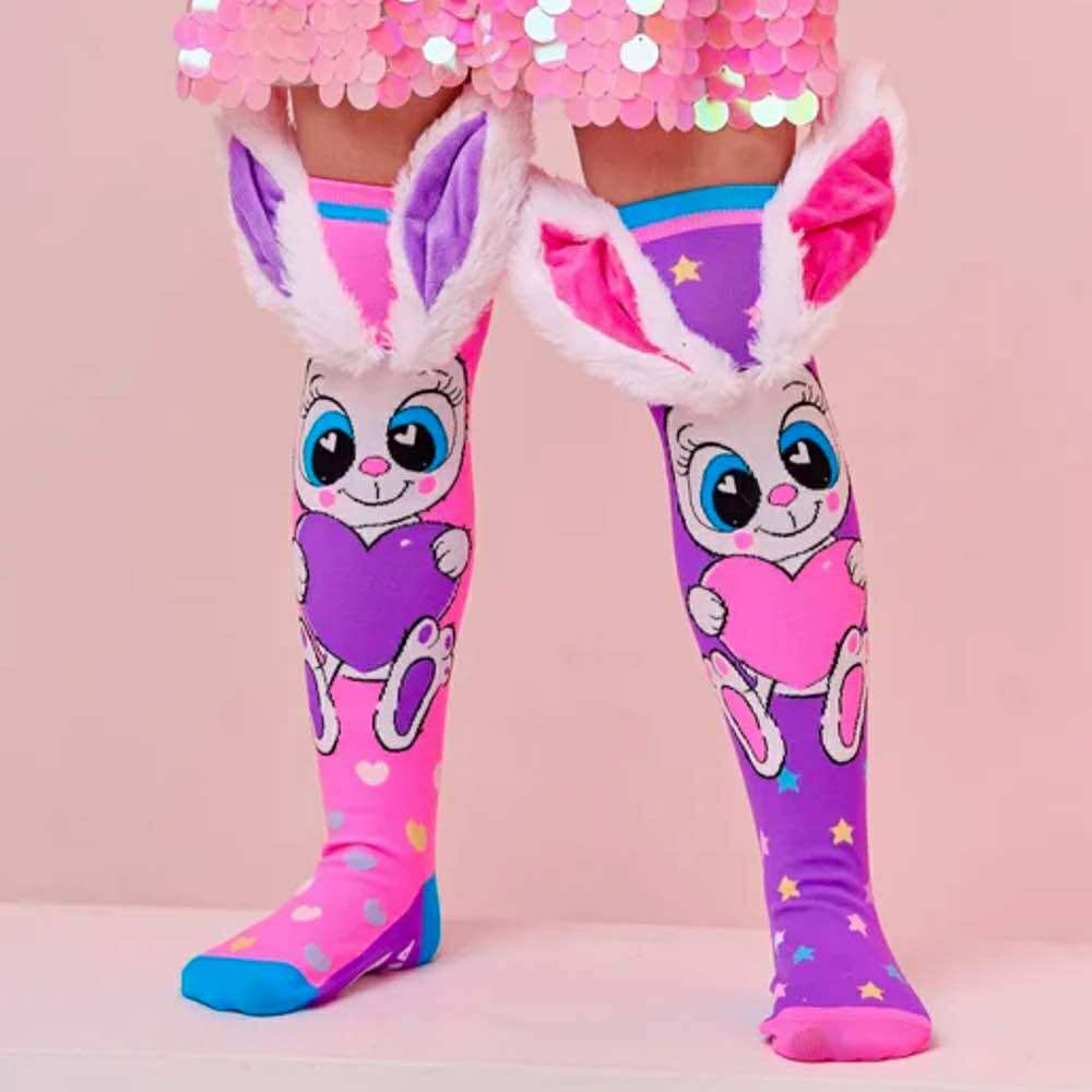 Childrenland Kids Knee-High Socks - Colorful Fun Designs for Girls