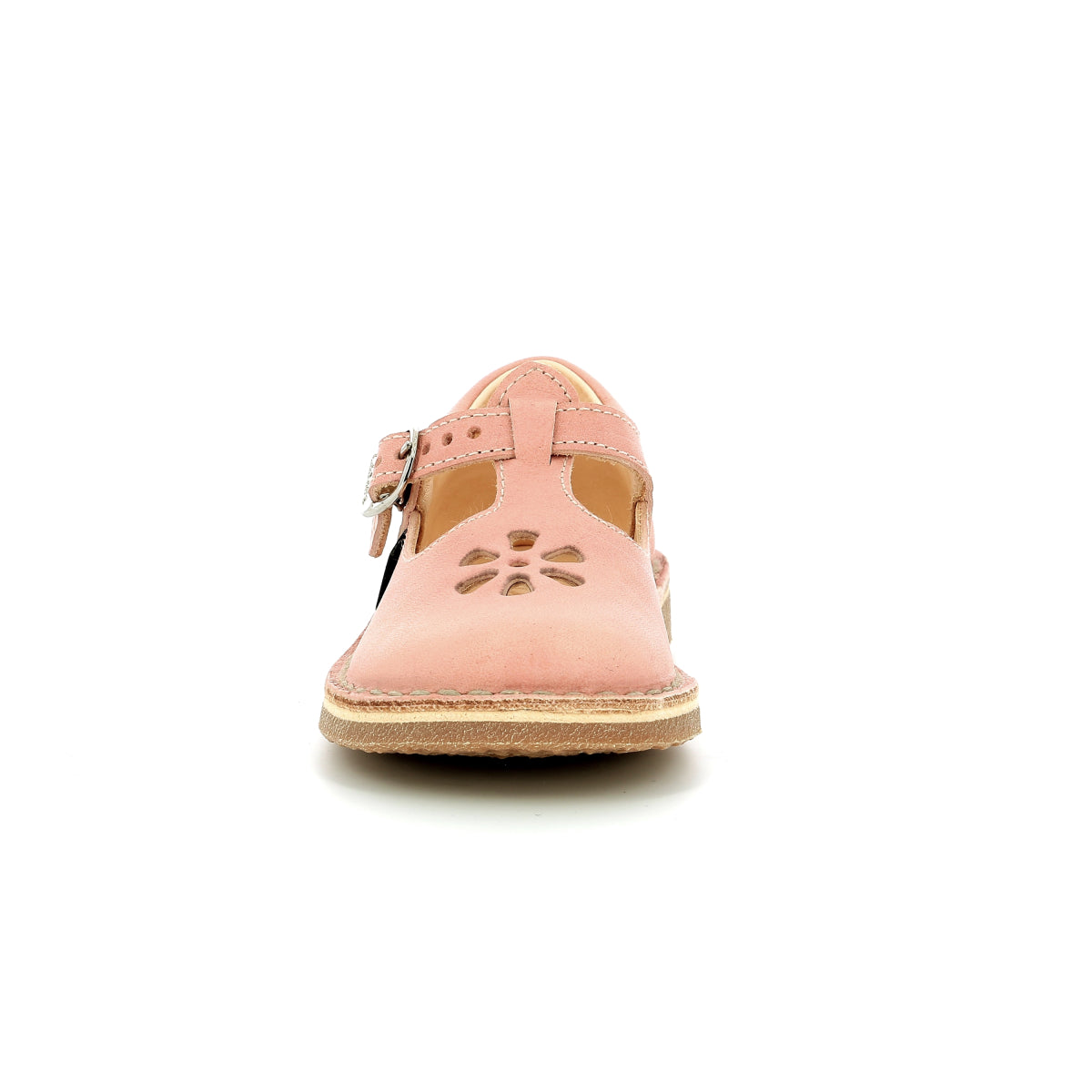 Aster Dingo-2 Kids' Light Pink Leather T-Bar Shoes: Comfort, Support, Style