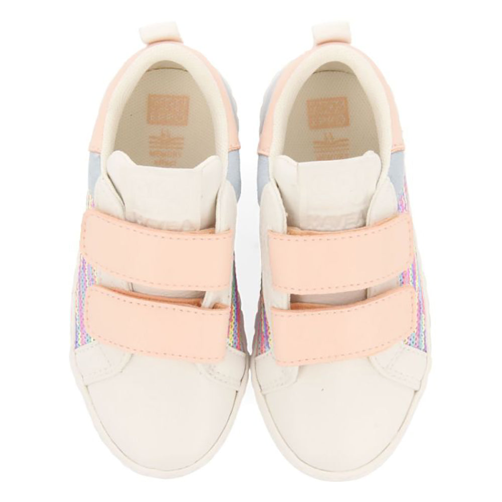 Gioseppo Girls' Multicolour Velcro Sneakers with Sequins 71455