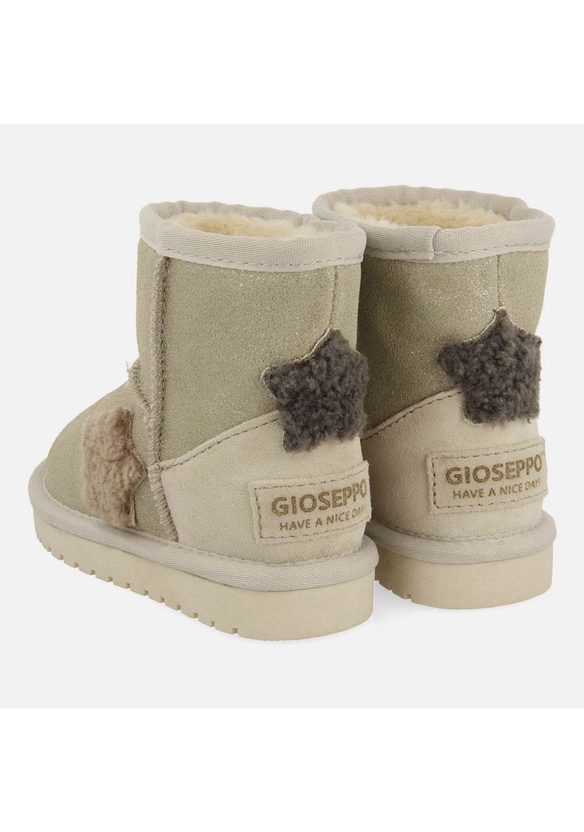 Cozy Off-White Australian Sheepskin Boots with Warm Fur Lining for Ultimate Comfort