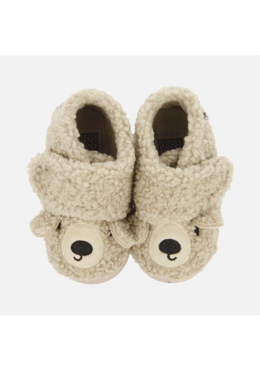 Premium Beige Sheepskin-Lined Indoor Boot Slippers for Ultimate Comfort