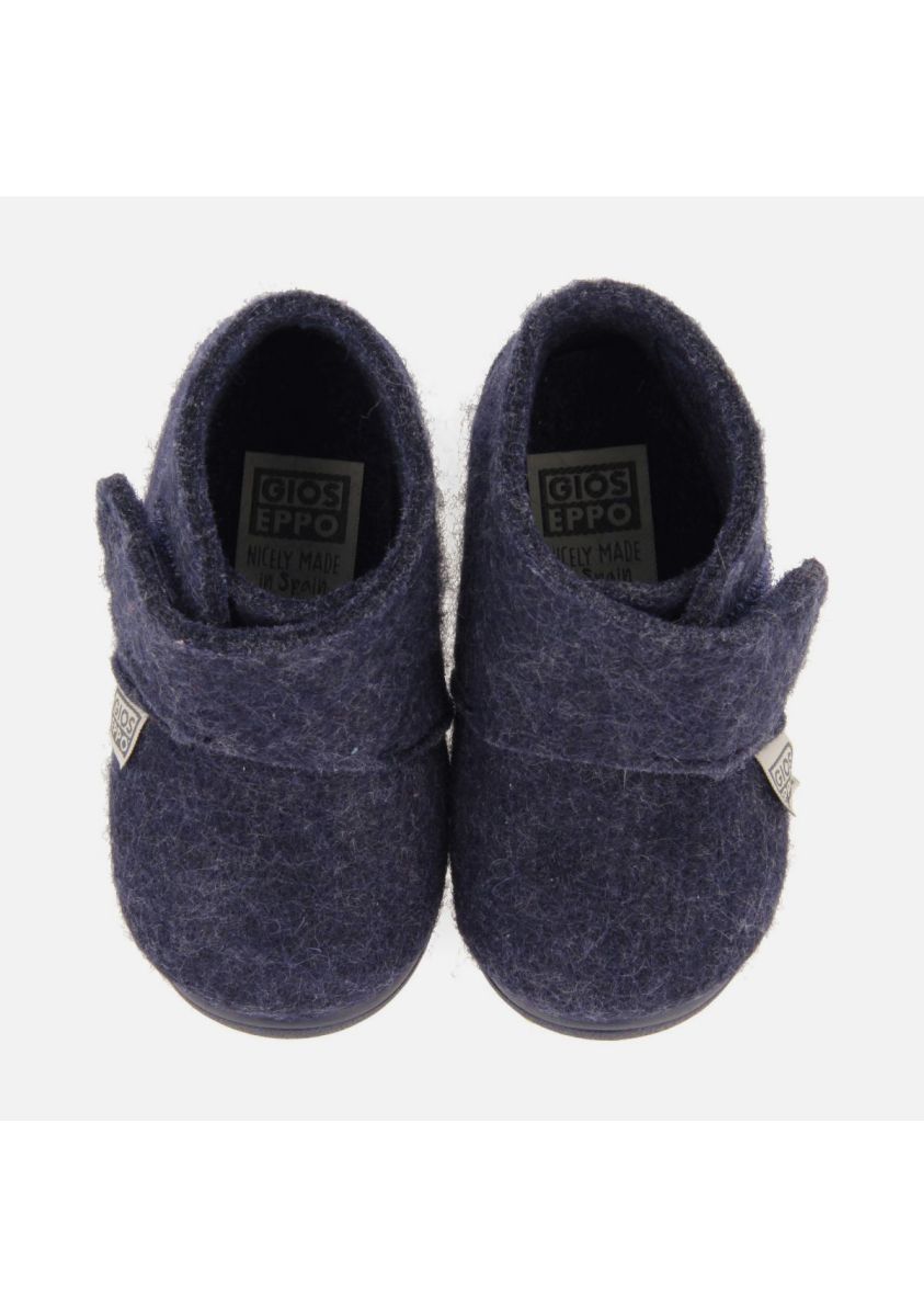 Cozy Blue High-Top House Slippers: Warm, Comfortable, & Eco-Friendly Design
