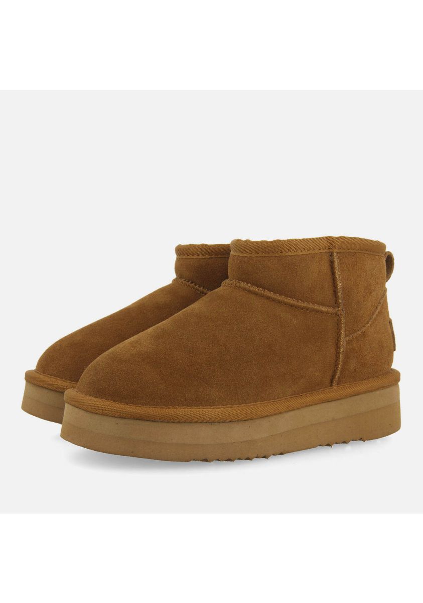 Cozy Brown Kids' Australian Style Leather Boots with Breathable Polyester Lining