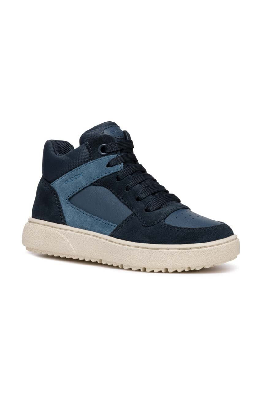 Geox THELEVEN Kids' Navy Blue Athletic Sneakers - Lightweight, Comfortable, Durable
