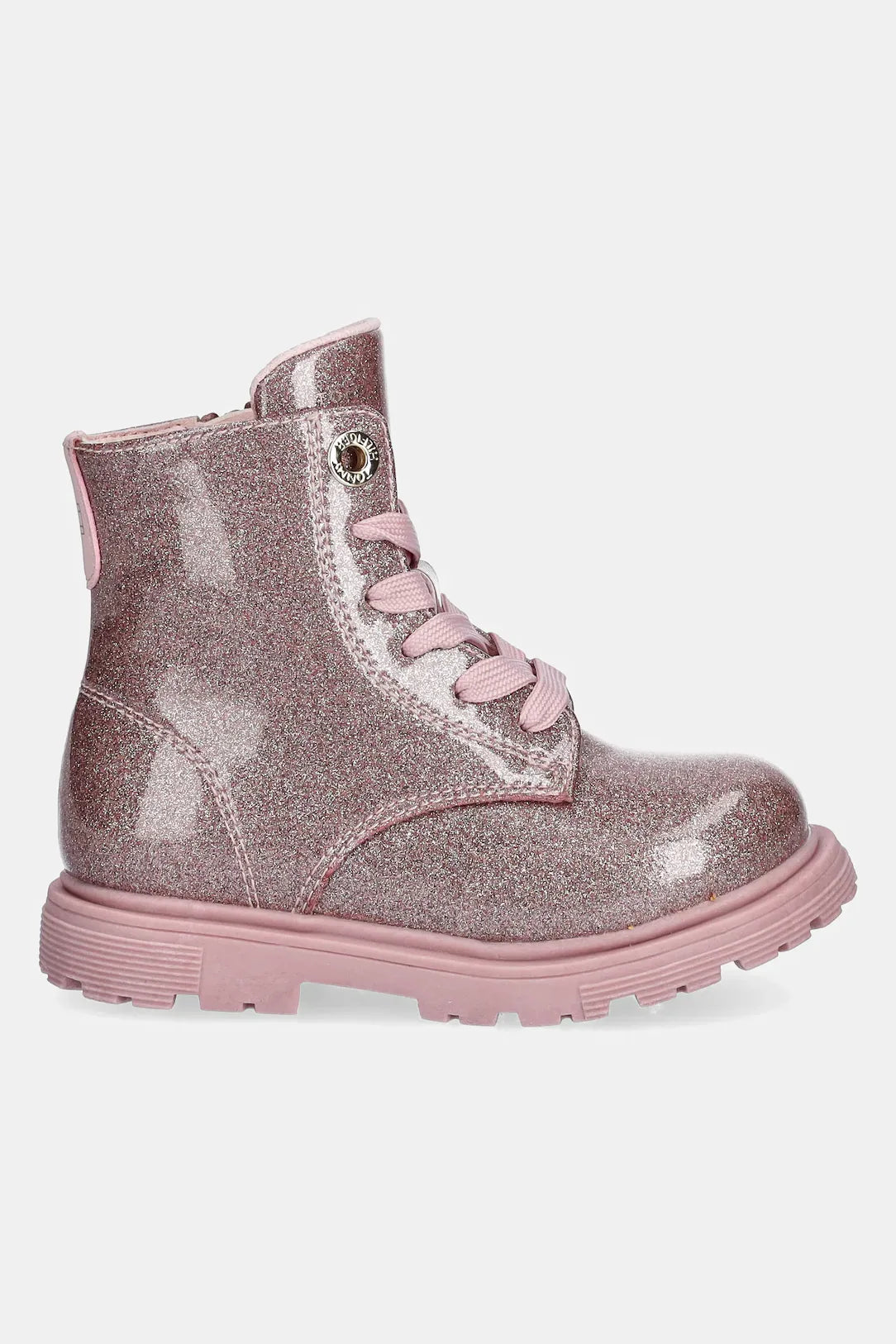 Tommy Hilfiger Shiny Pink girls Laced Ankle Boots T1A5-34005