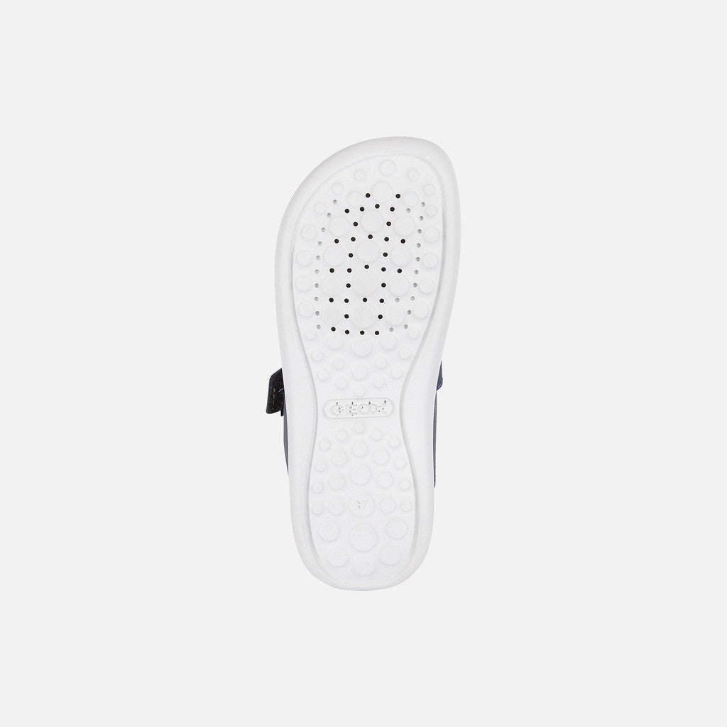 Geox LIGHTFLOPPY Junior Boy's Navy Sandals: Breathable, Comfortable, Easy-Wear Straps