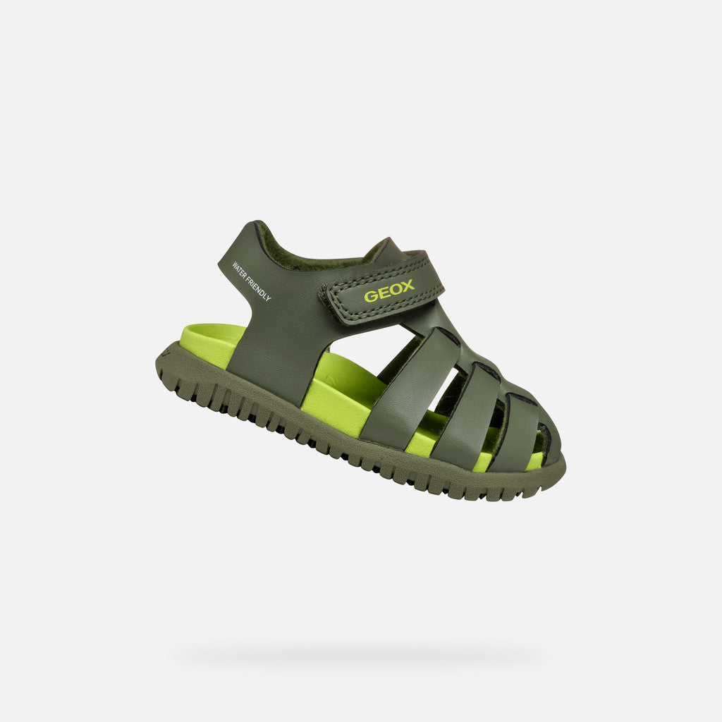 Toddler Boys' Sage Closed-Toe Sandals: Durable, Lightweight, and Protective Design