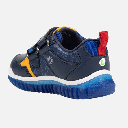 Geox Lightyloo Super Mario Kids Low-Cut Light-Up Sneaker