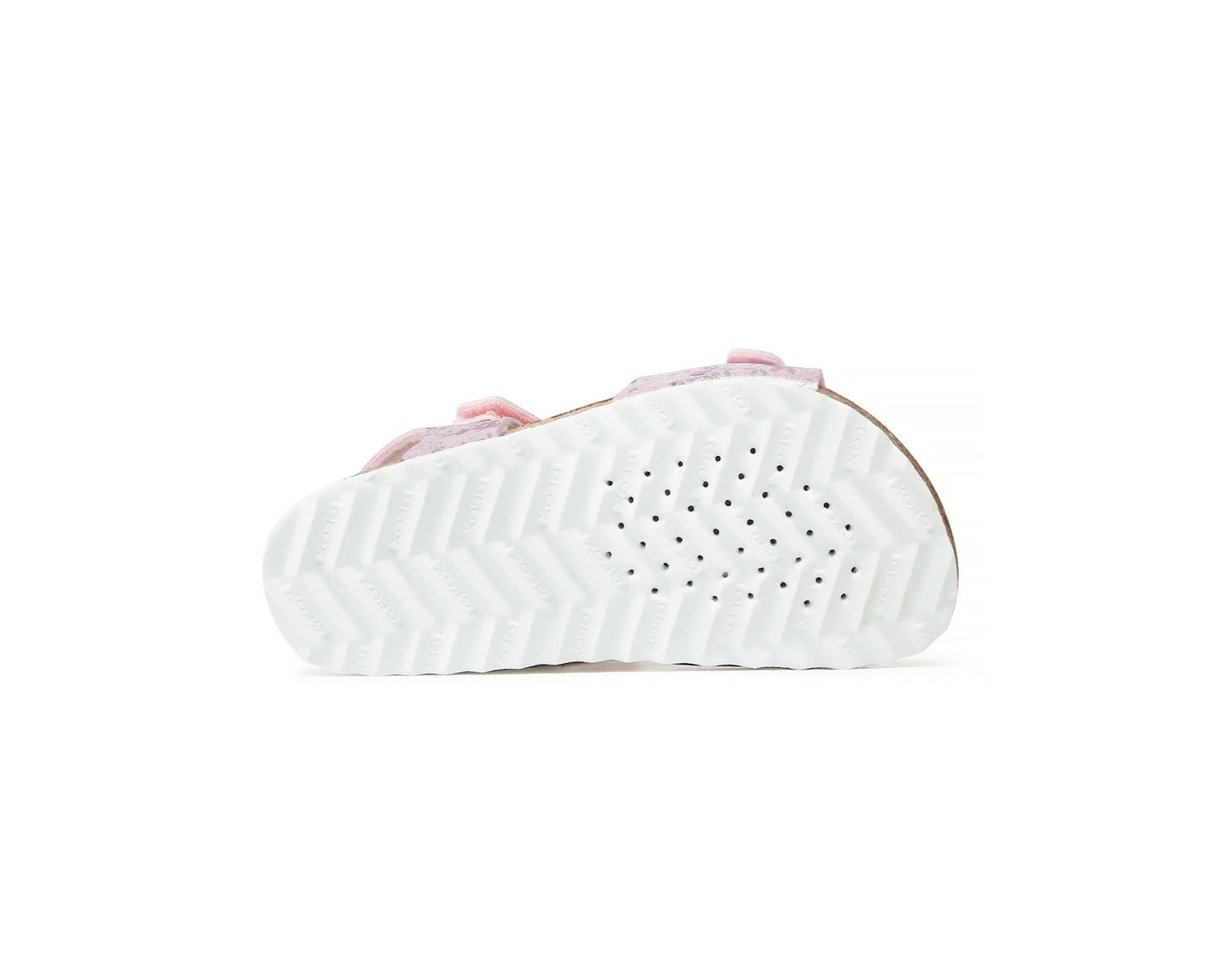 Geox Adriel G.C Pink Girls' Anatomical Breathable Velcro Sandals