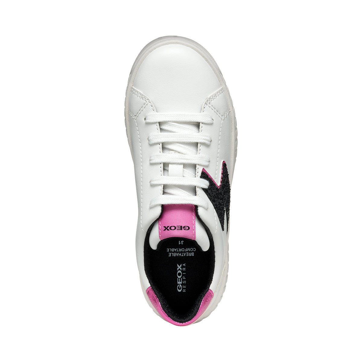 GEOX Breathable Girls Slip-On Shoes J45DVA 0BCEW C1Z8D