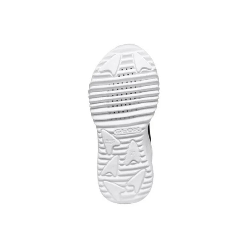 Geox Girls Light-Up Sneakers Black with Lilac Accents