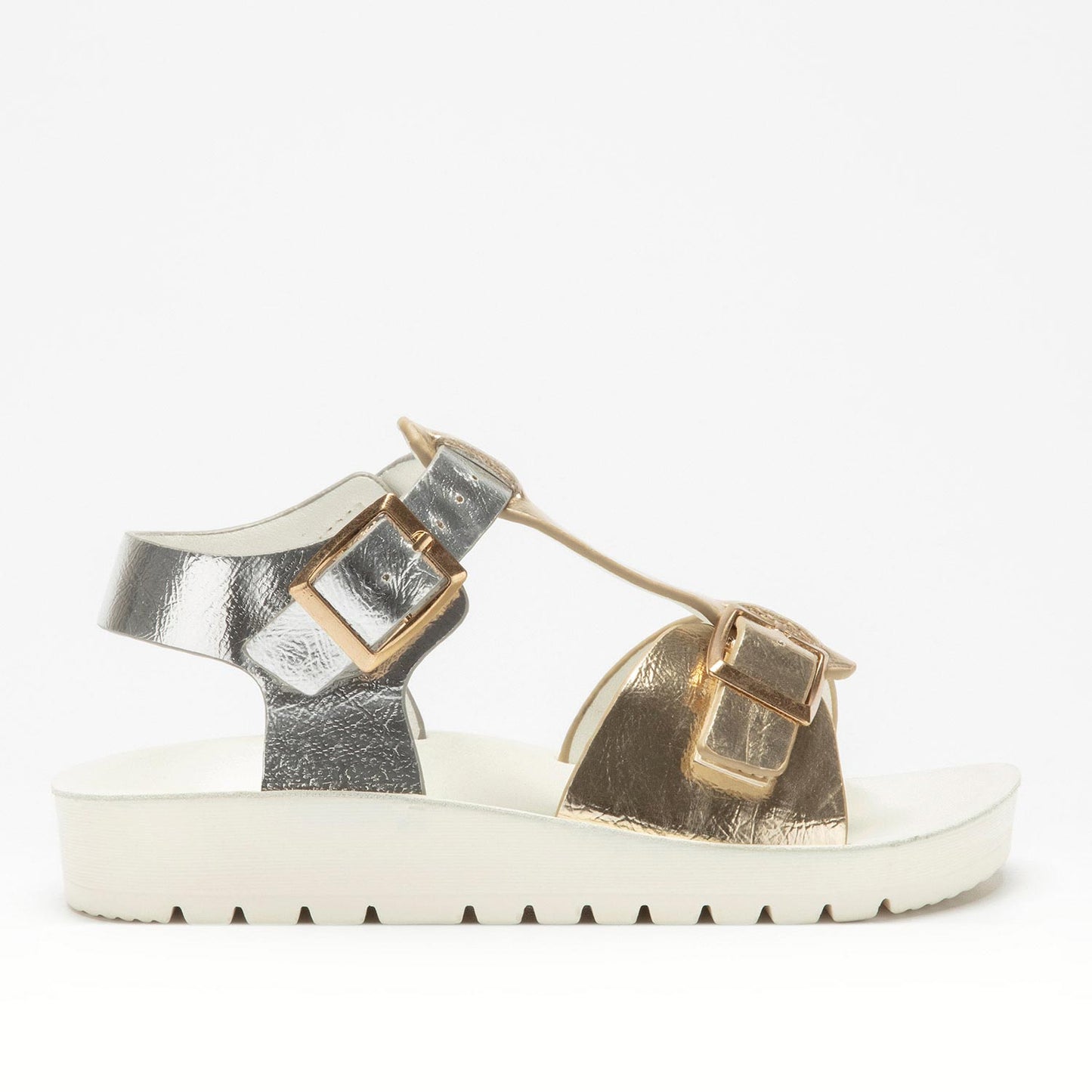 LELLI KELLY girls Agata Water Sandals Gold Silver LK 3505
