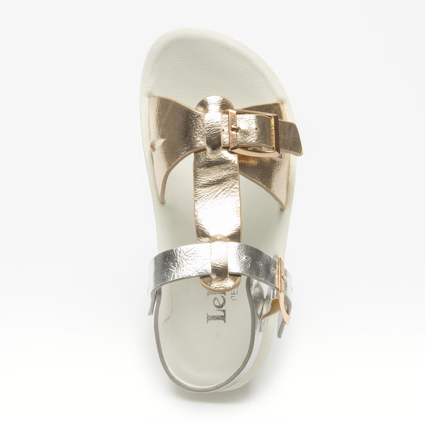 LELLI KELLY girls Agata Water Sandals Gold Silver LK 3505