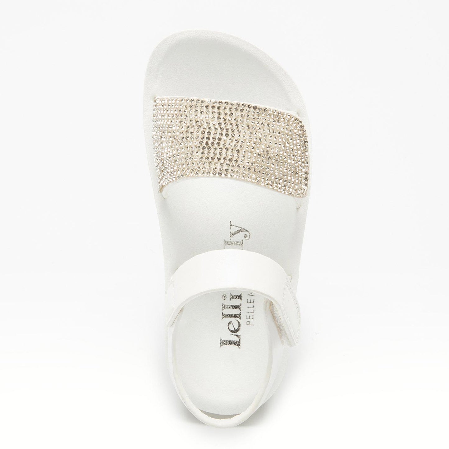 Lelli Kelly white Velcro girls sandals Valeria LK 4230