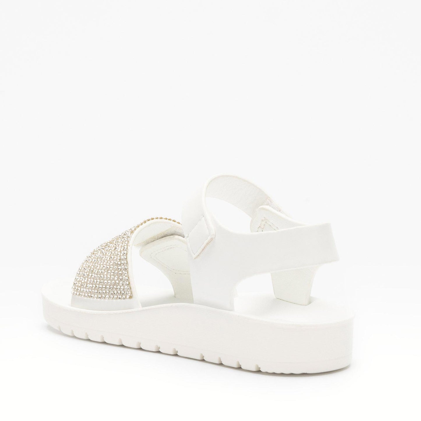 Lelli Kelly white Velcro girls sandals Valeria LK 4230