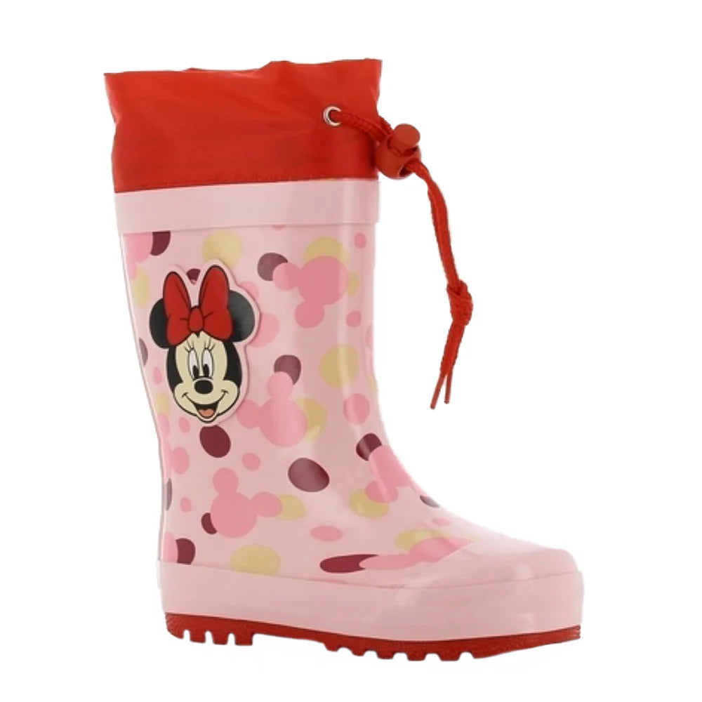 Minnie Mouse Pink girls Rainboots with Insulated Lining