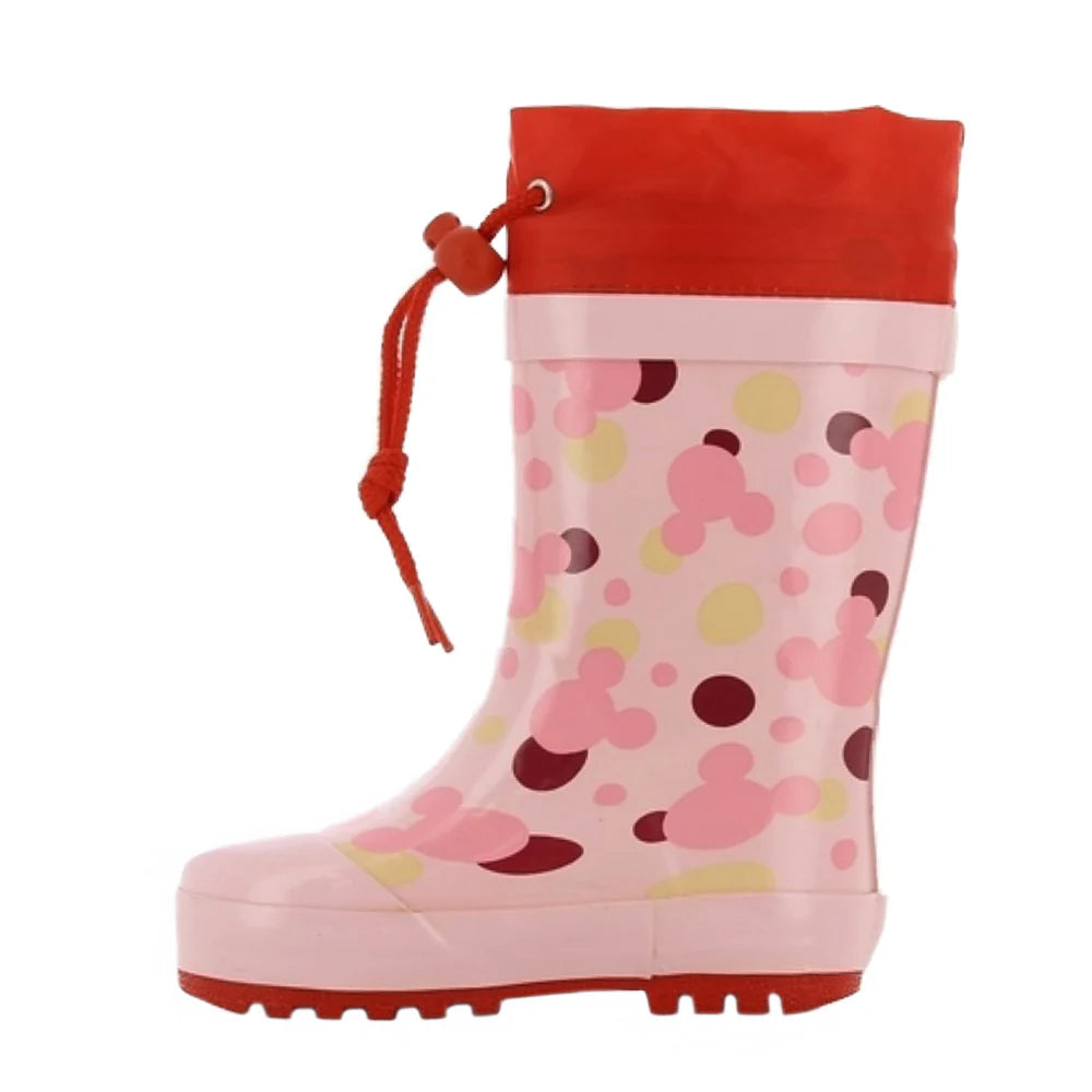 Minnie Mouse Pink girls Rainboots with Insulated Lining
