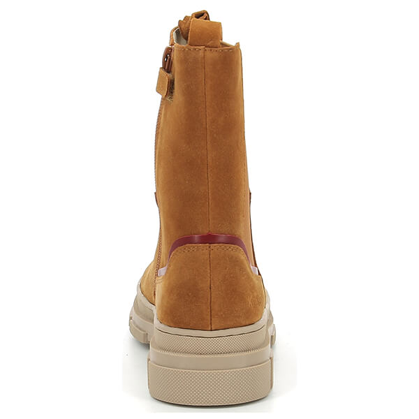 girls Leather Ankle Boots with Rubber Sole - Kick Goz 947280