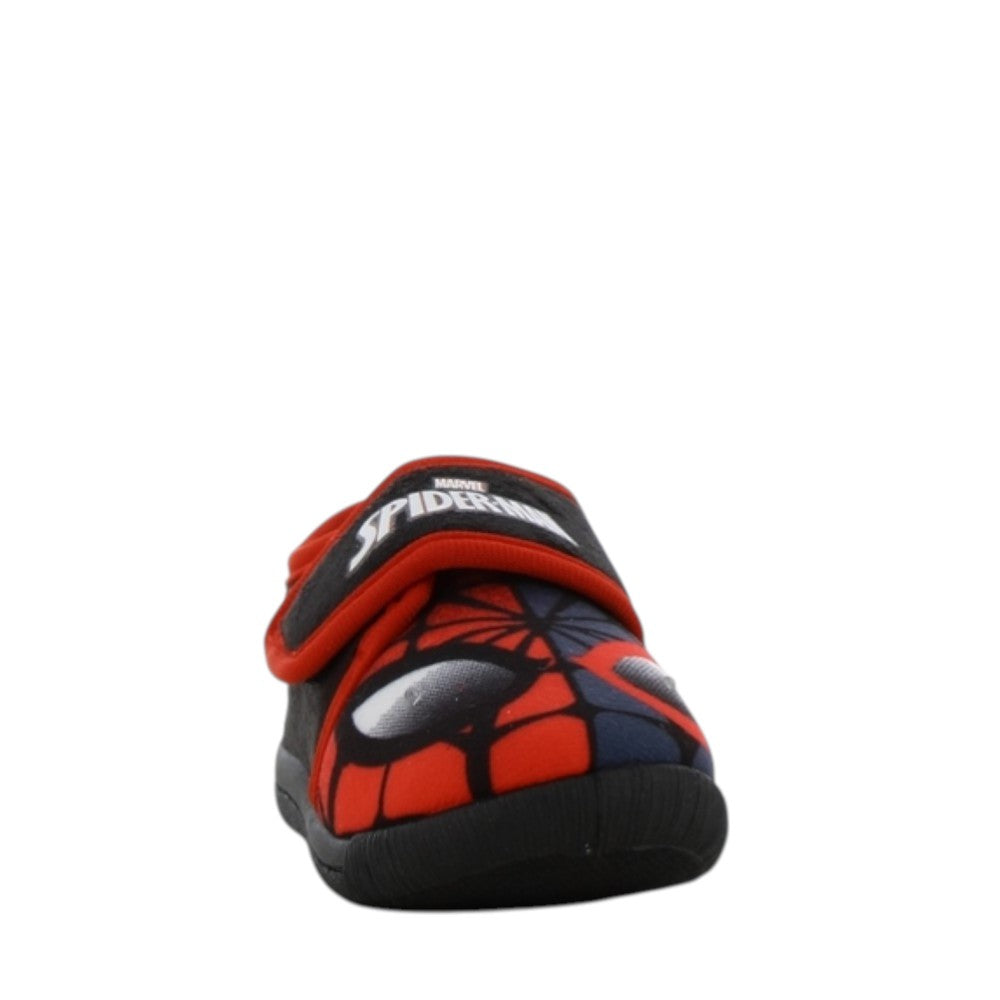 Spider-Man Light-Up Adjustable Black Kids Slipper Size 22-33
