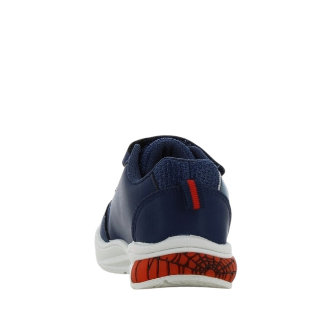 Spiderman Light-Up Blue Athletic Kids Shoes Size 22-30