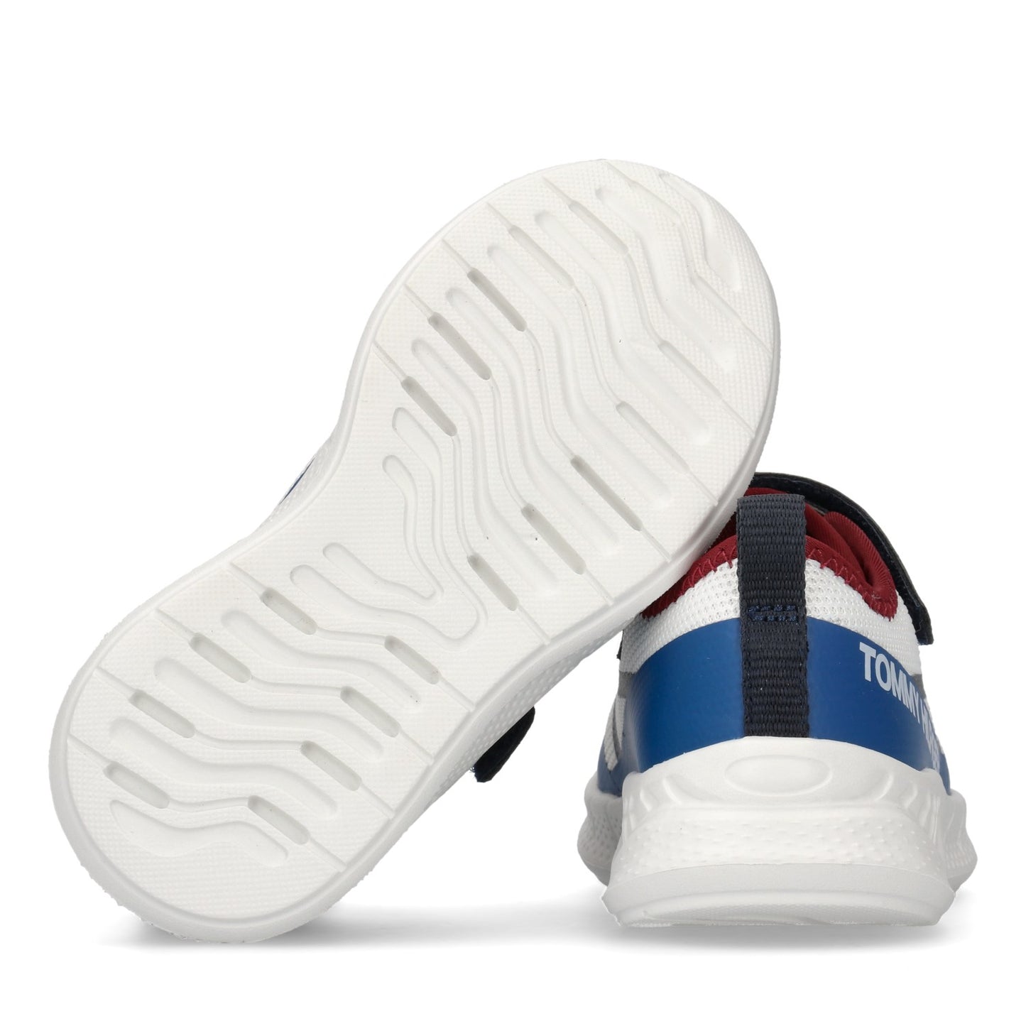 Tommy Hilfiger Kids' Durable Logo Mesh Lace-Up Trainers T1B9-34110-1843