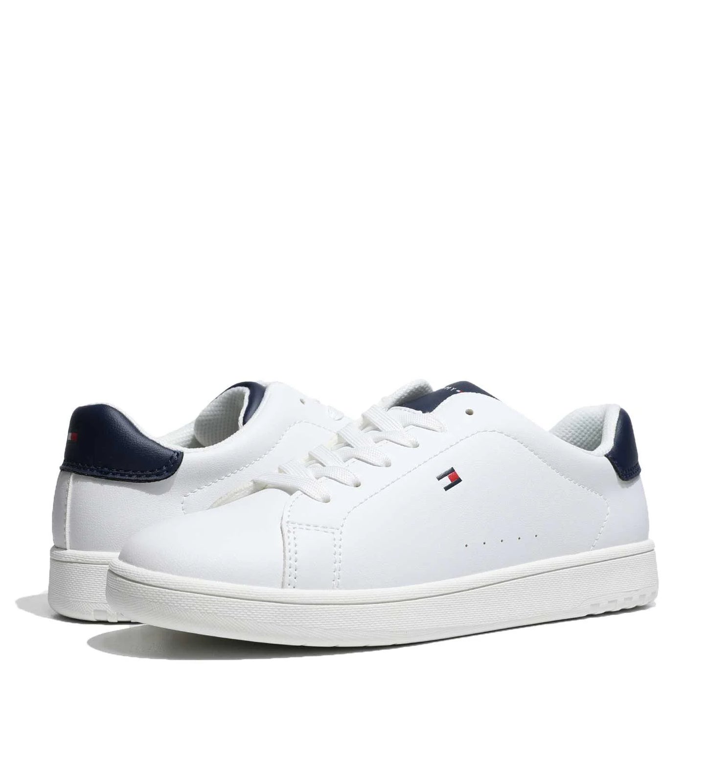 Tommy Hilfiger Kids' Flag White/Blue Sneakers T3X9-33848-1355
