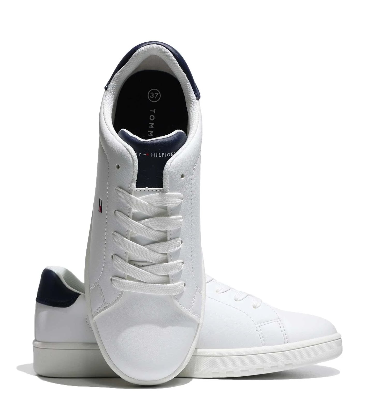 Tommy Hilfiger Kids' Flag White/Blue Sneakers T3X9-33848-1355