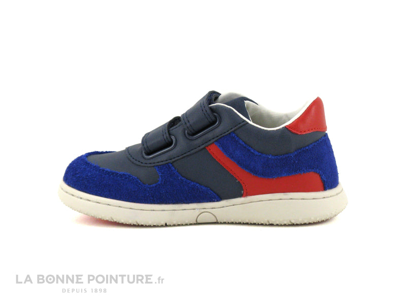 Kickers KICKMOTION Kids Navy Blue  Leather Sneakers 960555 -10-53