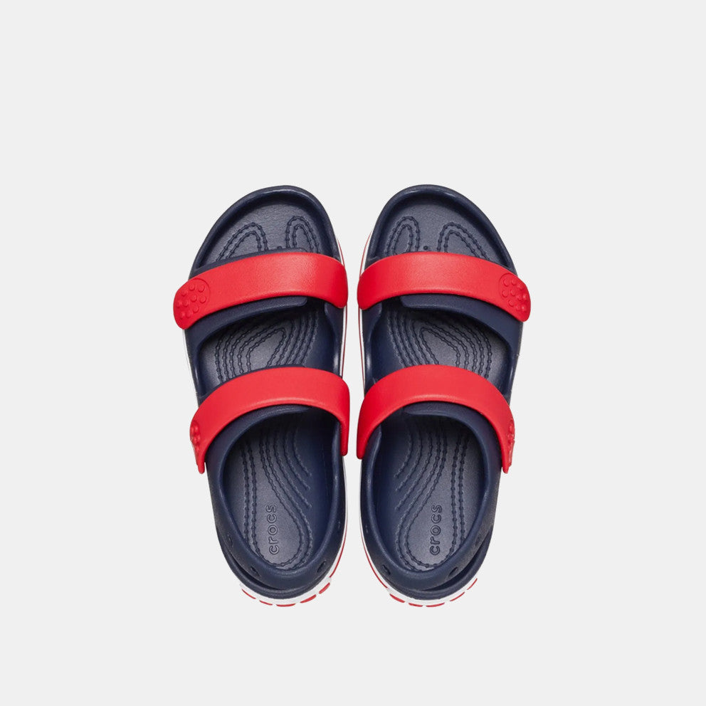 Crocs Crocband Cruiser Sandal with Adjustable Comfortable Straps. Navy Red. 209423 - 209424