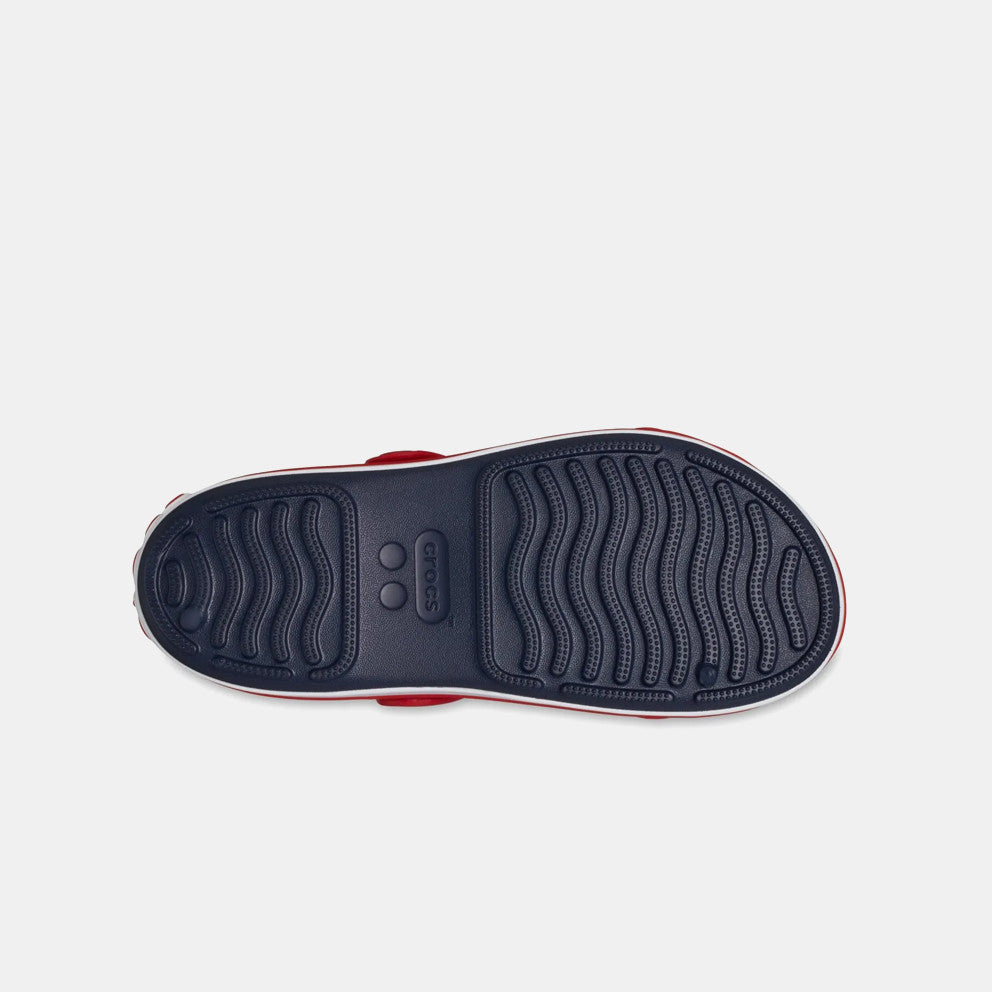 Crocs Crocband Cruiser Sandal with Adjustable Comfortable Straps. Navy Red. 209423 - 209424