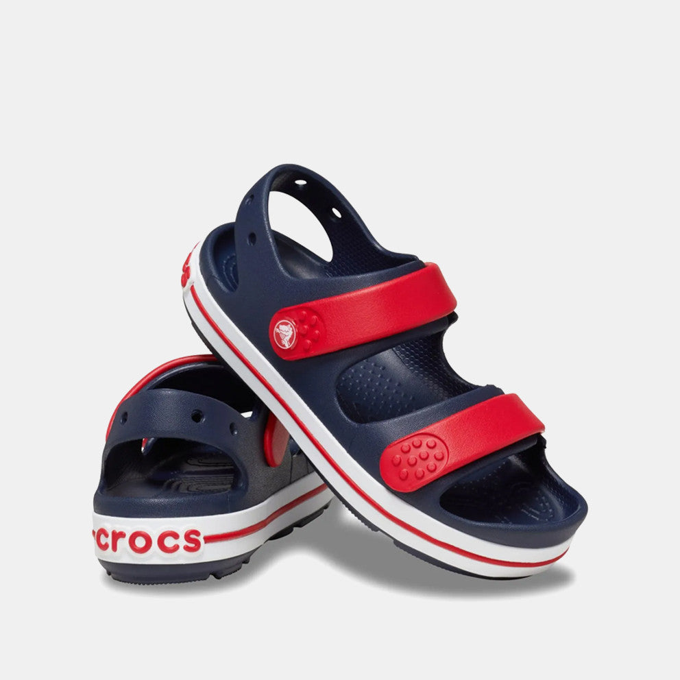 Crocs Crocband Cruiser Sandal with Adjustable Comfortable Straps. Navy Red. 209423 - 209424
