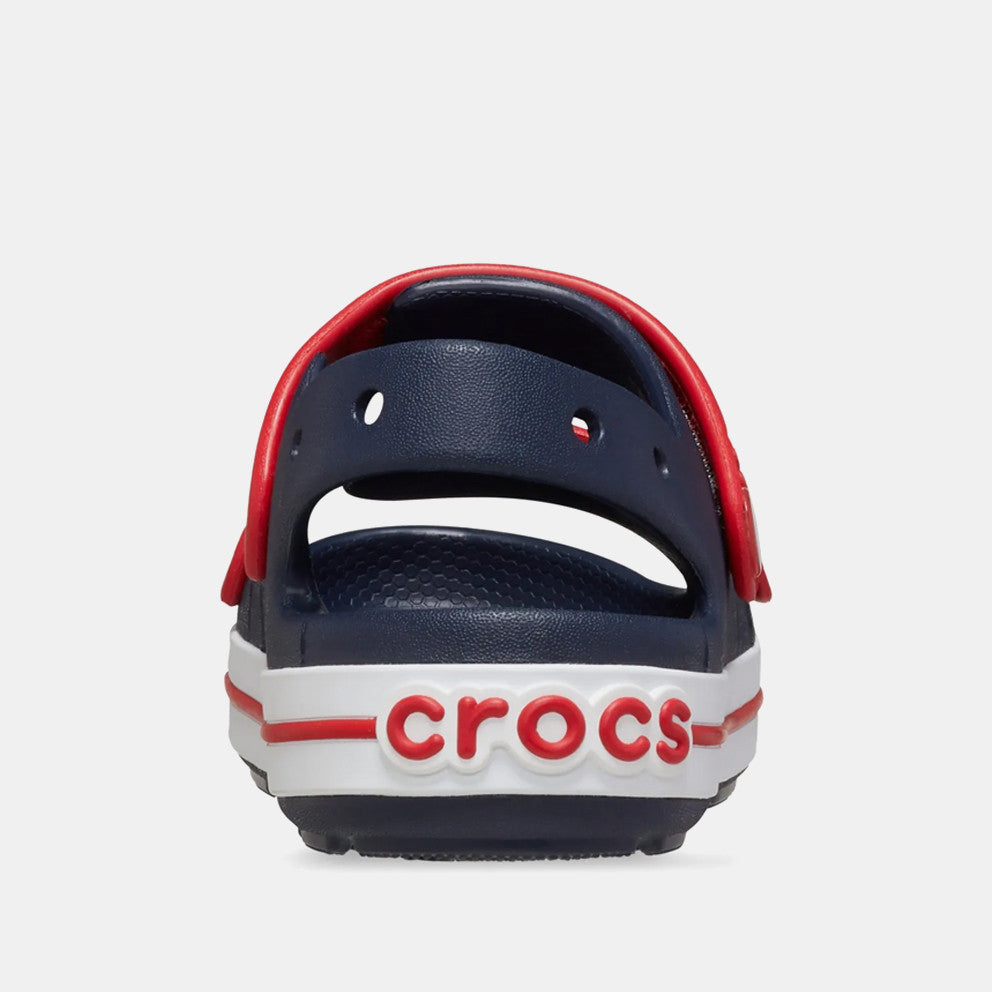 Crocs Crocband Cruiser Sandal with Adjustable Comfortable Straps. Navy Red. 209423 - 209424