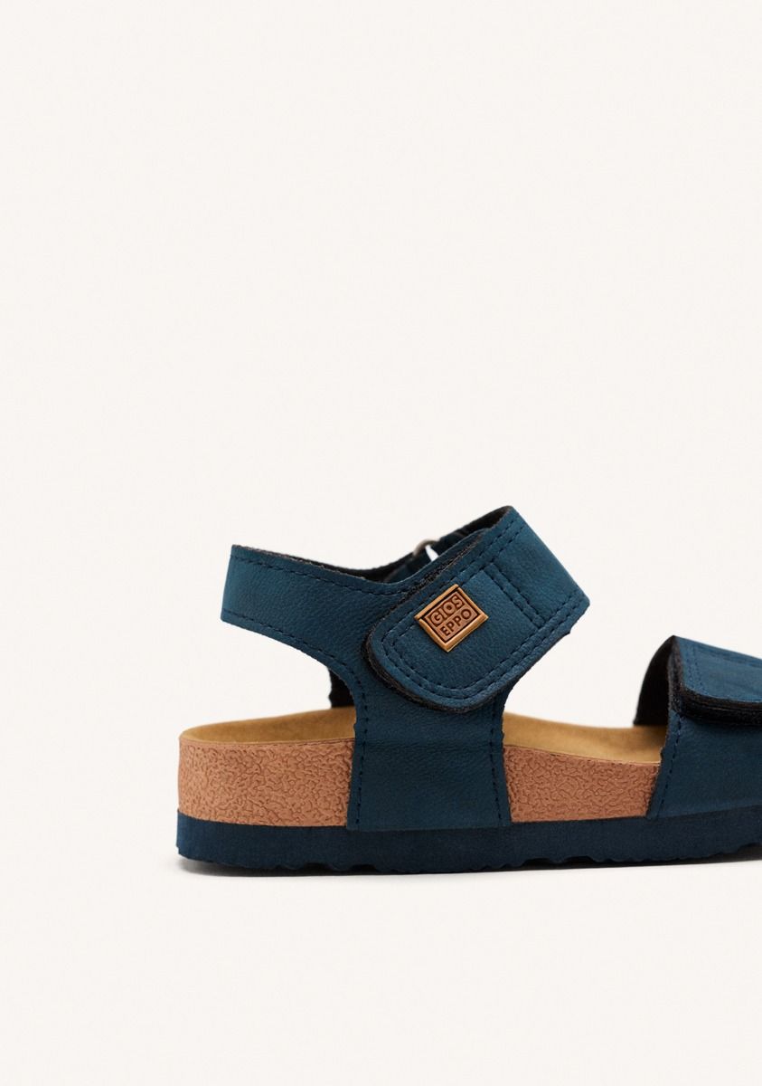 Kids' Navy Blue Bio Flip Flops Tredegar: Water-Resistant, Adjustable, Super Light Sandals