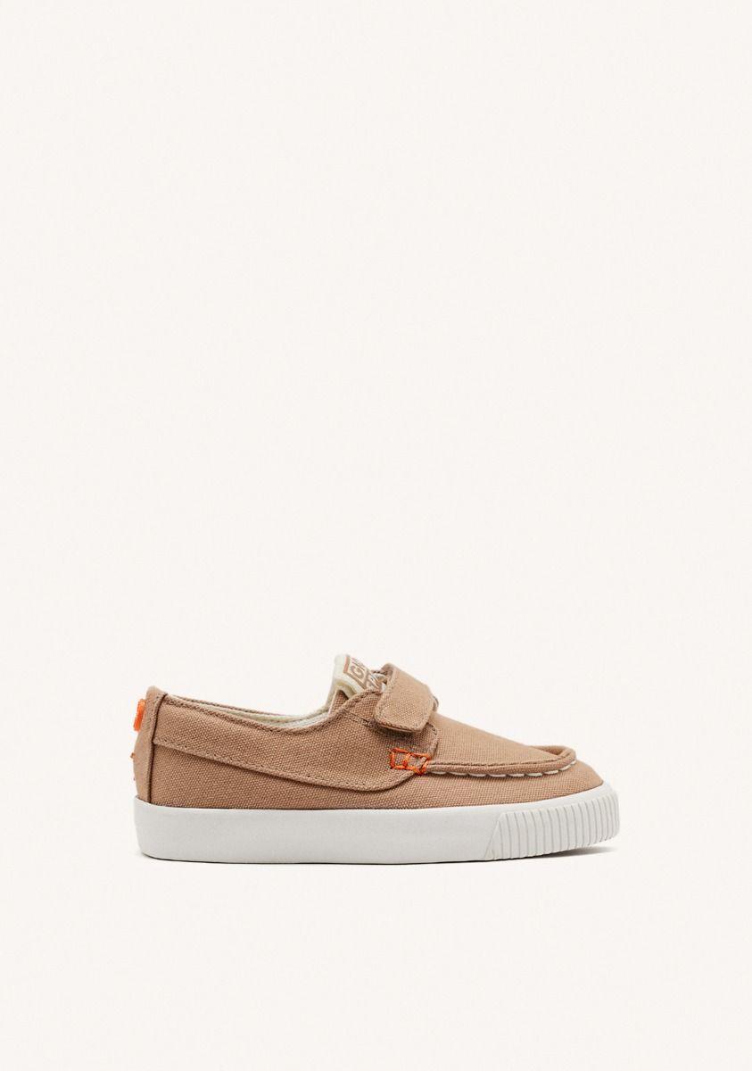 Gioseppo Nautical Beige Sporty Shoes for Boys & Girls with Vibrant Color Accents