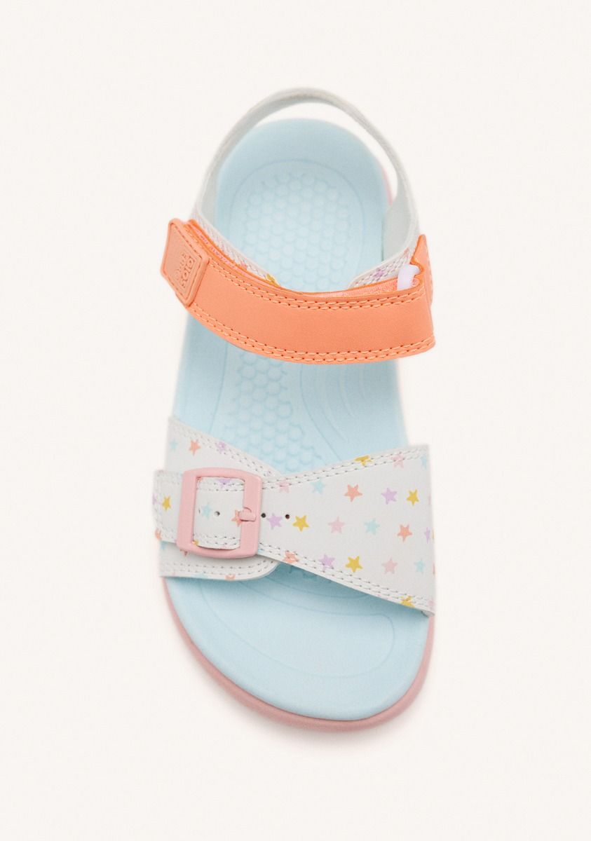 Gioseppo Billerica Trekking Style Polka Dot Sandals for Kids, Multicolor
