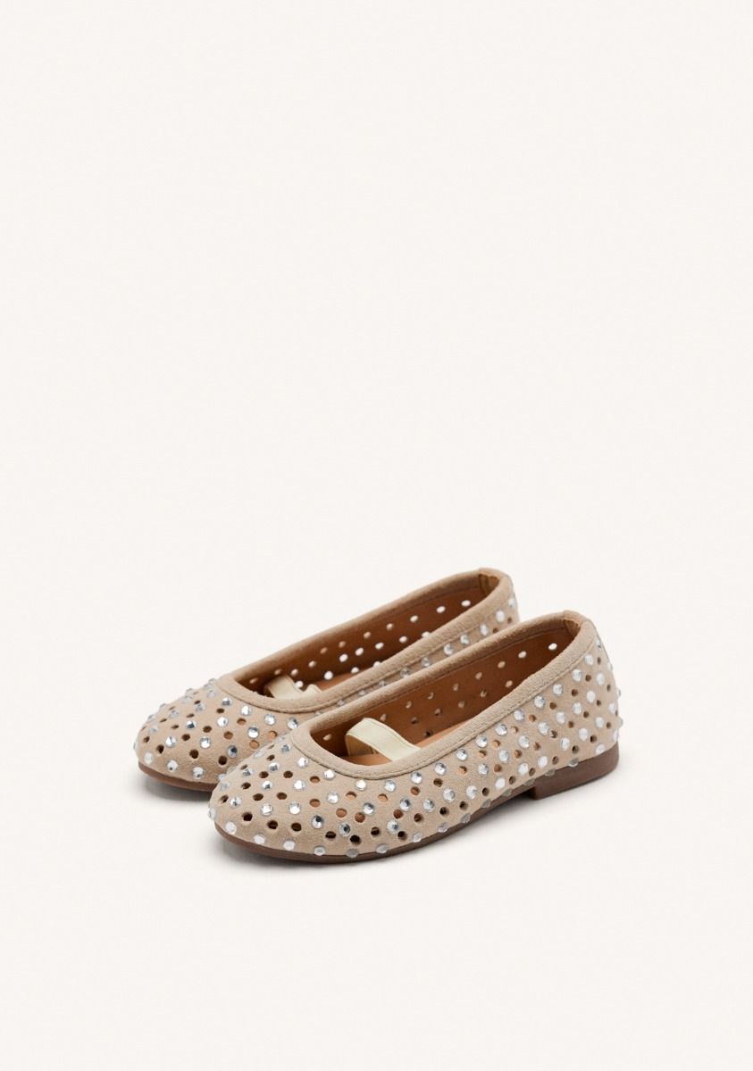 Leather Studded Mary-Jane Ballet Flats Dedham - Comfortable, Stylish, and Durable