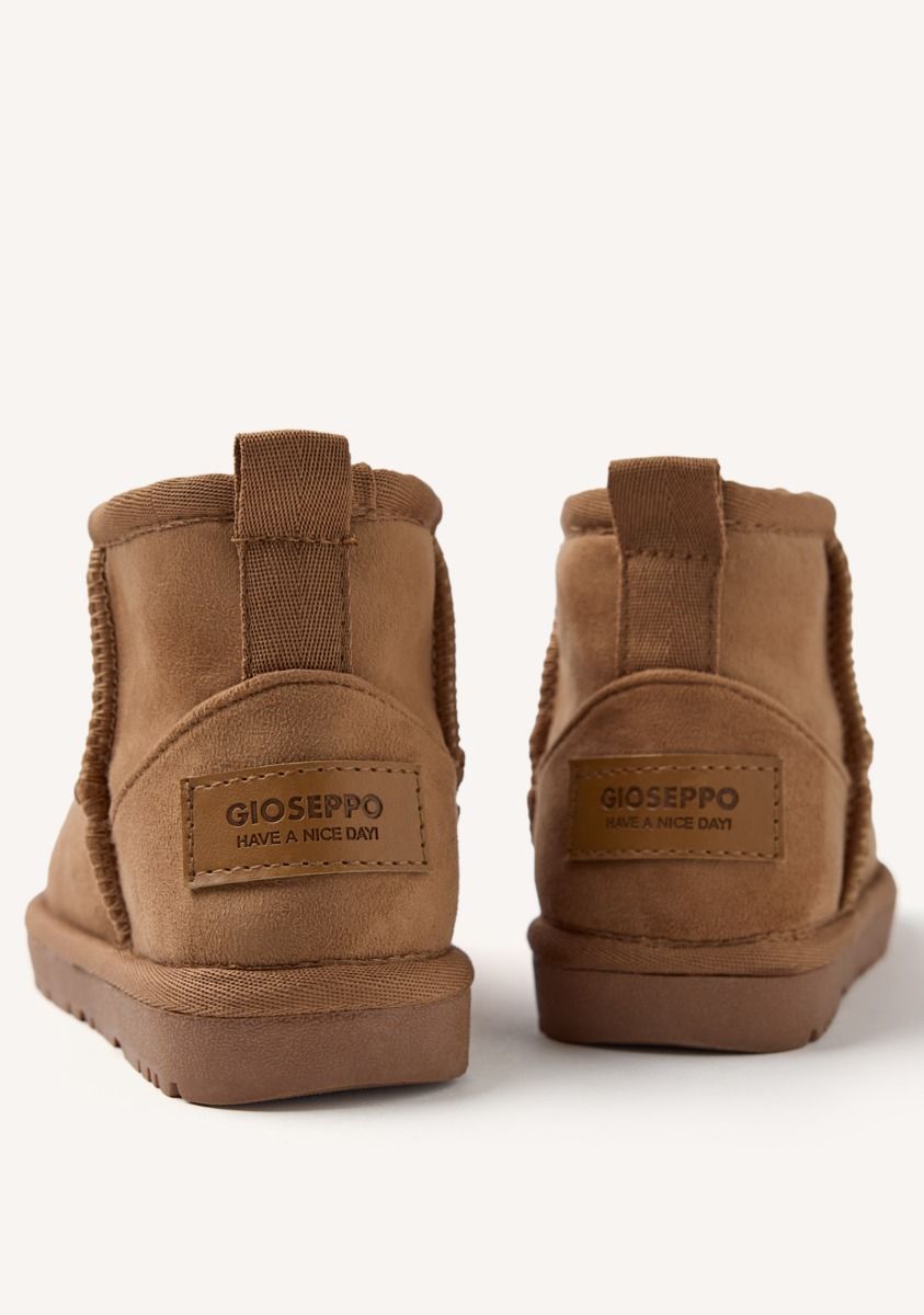 Gioseppo Esko Kids Water-Repellent Australian Boots with Faux Fur Lining