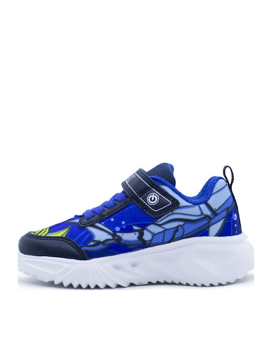 Geox Boy's light-up Sneakers and Breathable Waterproof Sole J45DZB