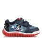 Geox B Lightyloo Boy Blue Sneakers with Lights and Disney Design