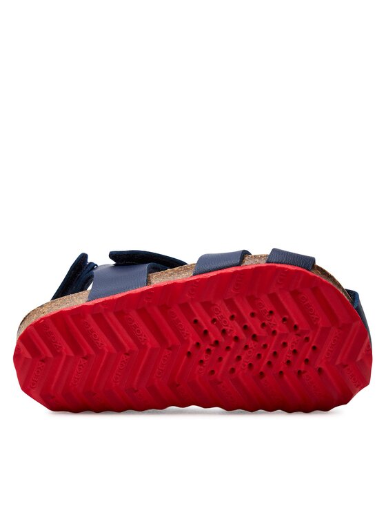 Geox Chalki Boy Sandals: Dark Blue B452QA Lightweight Summer Footwear for Kids