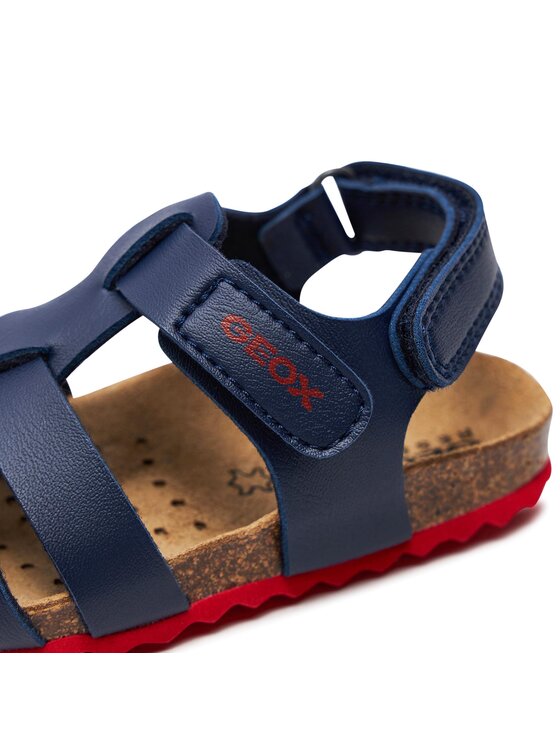 Geox Chalki Boy Sandals: Dark Blue B452QA Lightweight Summer Footwear for Kids